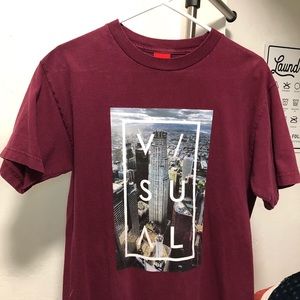 Maroon Visual Tee